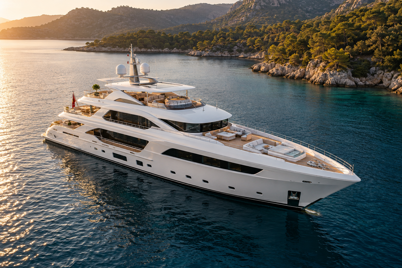 Elysian yacht exterior