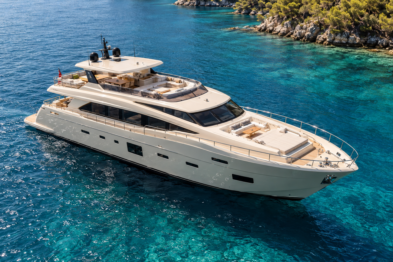 Solenne yacht exterior
